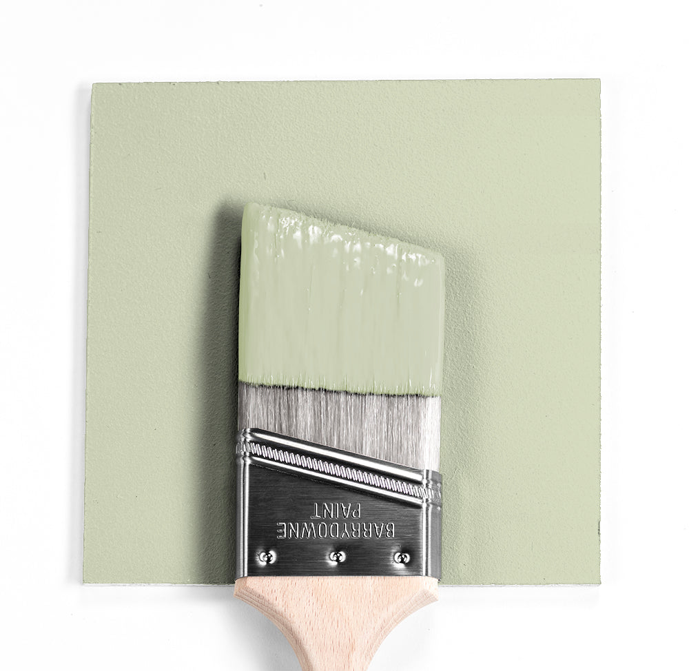 Benjamin Moore Colour CC-580 Glazed Green wet, dry colour sample.