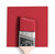Benjamin Moore Colour CC-68 Lyons Red wet, dry colour sample.