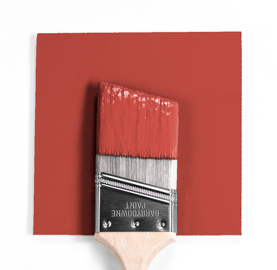 Benjamin Moore Colour CC-94 Northern Fire wet, dry colour sample.