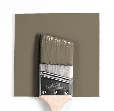 Benjamin Moore Colour HC-103 Cromwell Gray wet, dry colour sample.