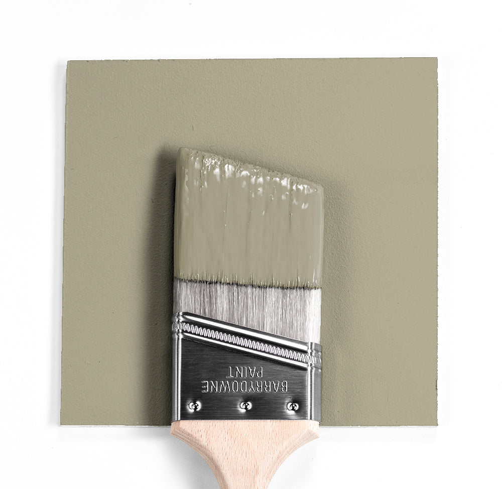 Benjamin Moore Colour HC-111 Nantucket Gray wet,dry colour sample.