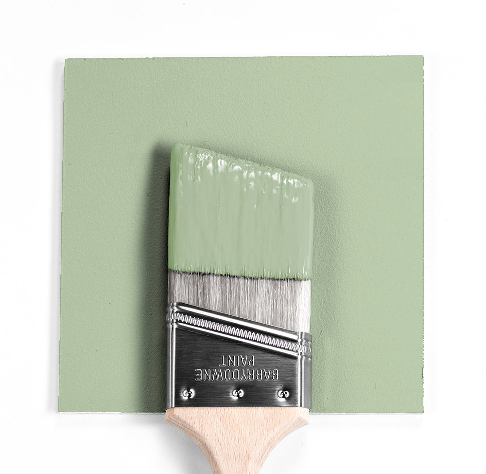 Benjamin Moore Colour HC-119 Kittery Point Green wet, dry colour sample.