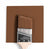 Benjamin Moore Colour Hc-186 Charleston Brown wet, dry colour sample.