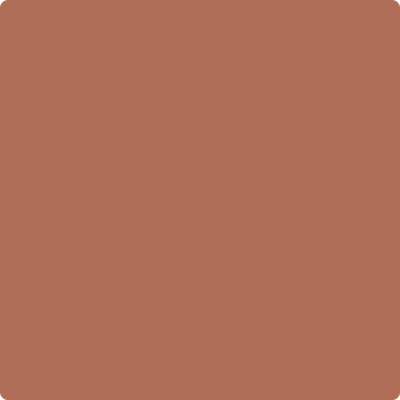 Benjamin Moore Colour HC-51 Audubon Russet wet, dry colour sample.