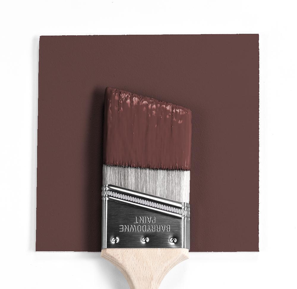 Benjamin Moore Colour HC-64 Townsend Harbor Brown wet, dry colour sample.