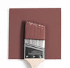 Benjamin Moore Colour HC-66 Garrison Red wet, dry colour sample.