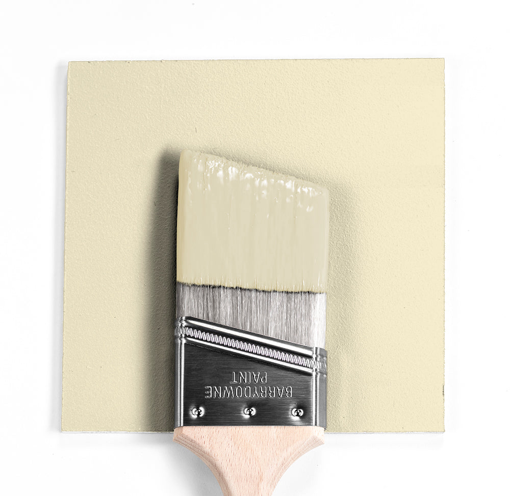 Benjamin Moore Colour OC-116 Pale Celery wet, dry colour sample.